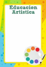 Caratulas para pintar de educacion cultural y artistica. Catulas Para Educacion Artistica Bonitas