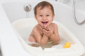 🔔 subscribe for more helpful v. Baby Girl Playing In A Tub Stockphoto