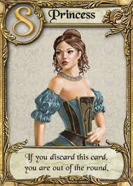 Love Letter Is A Game Of Risk Deduction And Luck For 2 4 Players In The Wake Of The Queen S Arrest All The El Love Letters Game Card Design Card Games