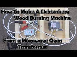 Woodburning With Lightning Making Lichtenberg Figures Youtube Wood Burning Art Burning Wood With Electricity Wood Burning Tool