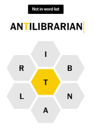 Maybe you would like to learn more about one of these? Nyt Spelling Bee Alternate Answers Alternatenytbee Twitter