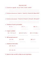 In format pdf si gratuita. Fisa De Lucru Cu Impartiri