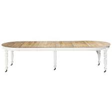 Ausziehbarer Esstisch 6 Bis 14 Personen Auf Rollen B 125 325 Cm Maisons Du Monde Esstisch Ausziehbar Esstisch Holz Esstisch