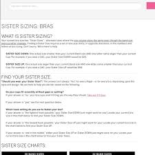 victoria secret sister sizing