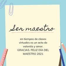 Este día del maestro aprovecha para hacerle llegar un mensaje por whatsapp que muestre el agradecimiento y cariño que le tienes. 3awwai Zqgcbnm