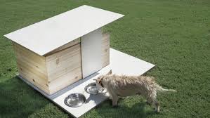 Pamper your dog with these cute diy dog houses. Puphaus A Modern Dog House From Pyramd Design Co