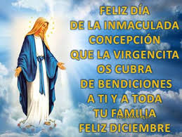 Frases Bonitas Para Facebook Dia De La Inmaculada Concepcion Inmaculada Concepcion De Maria Inmaculada Concepcion Inmaculada