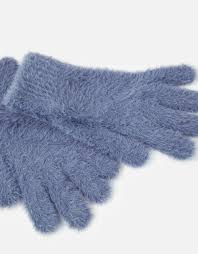 15% off first order · free returns Super Stretch Fluffy Knit Gloves Blue Gloves Accessorize Global