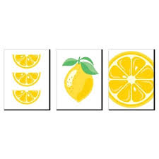 See more ideas about kitchen island centerpiece, kitchen remodel, kitchen inspirations. Big Dot Of Happiness So Fresh Lemon Citrus Lemonade Kitchen Wall Art Nursery Decor And Restaurant Decorations 7 5 X 10 Inches Set Of 3 Prints Target