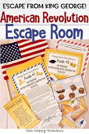 Escape From King George American Revolution Escape Room Socialstudies American Americanrevo In 2020 American History Classroom History Classroom Teaching History