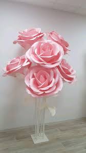 Large Foam Flowers Flowers With Stems Paper Flowers Giant Paper Flowers Wedding Decor Izolon Flowers Foam Flowers Decoracao Flores De Papel Decoracao De Casamento Em Tons Pastel Decoracao Com Flores