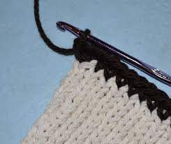 Putting together scraps certainly made a beautiful. How To Crochet A Border Around Any Knitting Project