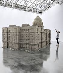 Huang Yong Ping Bank Of Sand Sand Of Bank 2000 Sand Concrete 349 9 X 600 1 X 429 9 Cm Gladstone Gallery New Yor Venice Biennale Nyc Art Banks Building
