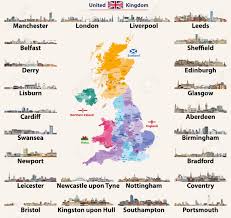 England scotland border map has a variety pictures that joined to locate out the most recent pictures of england scotland border map here, and then you can get the pictures through our best england scotland border map. United Kingdom Cities Skylines Detailed Map Of United Kingdom Royalty Free Cliparts Vectors And Stock Illustration Image 113929279