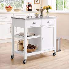 The cart is nsf certified and provides a sturdy working surface. Kitchen Islands For Small Kitchens Popsugar Home