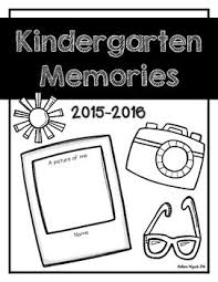Kindergarten Memories Book Cover Page Kindergarten Memory Book Cover Memory Book Cover Memory Book Kindergarten