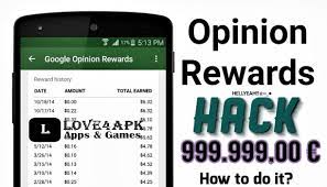Answer surveys and earn play credit! Google Opinion Rewards Hack Apk 2019 Latest Version For Android Ios