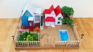 How To Make Beautiful Dream House Project For Kids Projects For Kids Cardboard Houses For Kids Home Projects