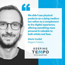 NEW #KeepingTempo: In this month's exec Q&A, we spoke to @diggersfactory  Co-Founder & CEO, Alexis Castiel about starting a scalable vinyl pressing  business during the advent of streaming consumption, how the company