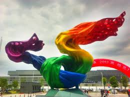 Beautiful Colors Of The Rainbow World Of Color Outdoor Art Colours