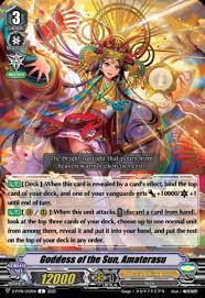 D-PV01/243EN Goddess of the Sun, Amaterasu - CardFight Vanguard