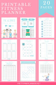 Fitness Planner Printable Printable Health And Fitness Etsy In 2020 Fitness Planner Printable Fitness Planner Printable Planner