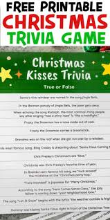 Oct 04, 2020 · elvis aaron presley was an american singer, actor, and musician. Christmas Kisses Christmas Trivia Game Play Party Plan