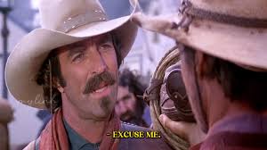 Tom Selleck (Matthew Quigley) in QUIGLEY DOWN UNDER (1990)