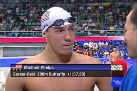 Michael phelps has broken the record for the most medals in olympic history. Flashback Michael Phelps At The Sydney 2000 Olympics Olympictalk Nbc Sports