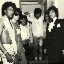 Vintage Prince Dez Dickerson Brown Mark Dr Fink Bobby Z And Lisa Coleman Prince Music Prince Rogers Nelson Prince And The Revolution