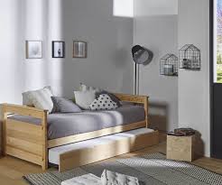 Côté confort, tous nos lits design sont équipés d'un système de lattes de première qualité. Lit Gigogne Banquette Melo Avec Matelas Mobilier En Bois Massif