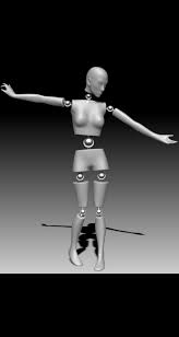 3d Model Mannequin Female Mannequin Manequin Manikin Robot Tool Mechanical Model Figure Human Sci Fi Poser Woman Female Store Shop Female Robot Model 3d Model