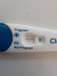 Light Blue Vertical Line On Clearblue Babycenter