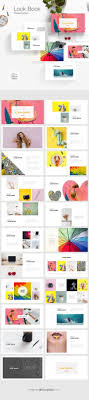 Look Book Powerpoint Presentation Template Book Design Layout Book Design Inspiration Presentation Design