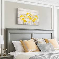 Well, the light helps amplify the focus color even more. Bedroom Wall Art Posters Teal Wall Decor Farmhouse Flower Canvas Paintings Turquoise Pictures For Nordic Modern Decoration Home Nordic Wall Decor
