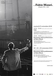 Arts & entertainment in rome, italy. Per Fabio Mauri L Aquila 1979 1999 Accademia Di Belle Arti L Aquila