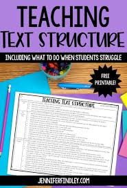 Check spelling or type a new query. Teaching Text Structure And What To Do When Students Struggle