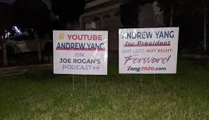 Hopefully this helps some other parents out there. 5 Diy Yard Sign 1 Youtube Andrew Yang On Joe Rogan S Podcast 2 Andrew Yang For President Not Left Not Right Forward Yangforpresidenthq