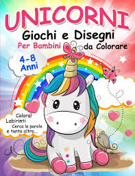 Disegni da colorare kawaii morning kids. Unicorni Giochi E Disegni Da Colorare Per Bambini Una Splendida Collezione Di Attivita Creative Per Bambini Disegni Da Colorare Labirinti Cerca Le Parole Unisci I Puntini E Tanto Altro Layer John