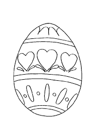 Canasta De Huevos De Pascua Para Colorear