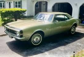 Image result for Ash Gold 1968 Camaro