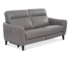 Regine Leather Power Reclining Sofa In 2020 Reclining Sofa Power Reclining Sofa Leather Sofa
