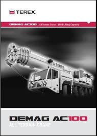 Terex Demag Ac 100 Cranes For Sale Chart The 100