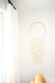 This stars wall hanging combines silver and rose gold colours and it is made with brass. Inexpensive And Large Art Diy Wall Hanging All Sorts Of Pretty