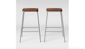 White wooden stool *see offer details. Rhodes Metal Wood Seat Square Counter Stool