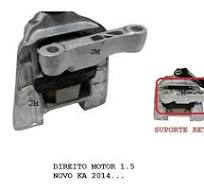Coxim Calço Motor Lado Direito New Ford Ka 1.5 2014 A 2017 Or: E3b16f012bf