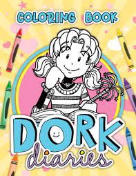 Customize the letters by coloring with markers or pencils. Dork Diaries Coloring Book Dork Diaries Coloring Book Is A Fun Coloring Book With Many Lovely Expressions Of Dork Diaries To Help The Children Satisfy Their Passion For Painting Amazon Co Uk Martha Skriver
