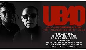 The band talk about the ub40 app which is availble to download on android and apple products now. Ub40 Featuring Ali Campbell And Astro Rescheduled Tickets In Birmingham At Utilita Arena Birmingham On Sat Mar 5 2022 8 00pm