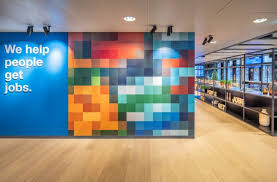 Indeed Offices Dusseldorf Office Snapshots Acoustic Wall Interior Architect Office Building