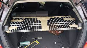 These attach to the white plastic of the. Diy Cargo Cover Unofficial Honda Fit Forums